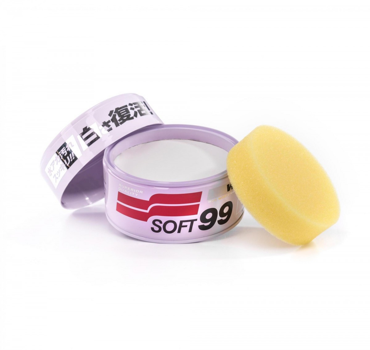 Soft99 White Soft Wax 350 g syntetický vosk