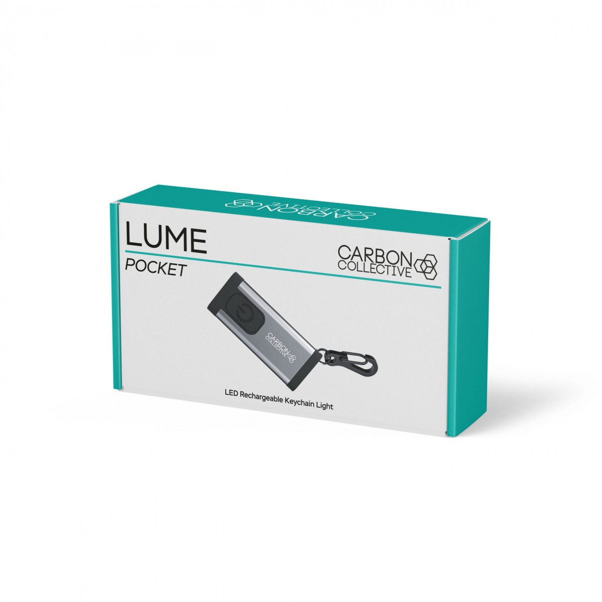 Svítilna Carbon Collective Rechargeable LED Keychain Light – LUME Pocket