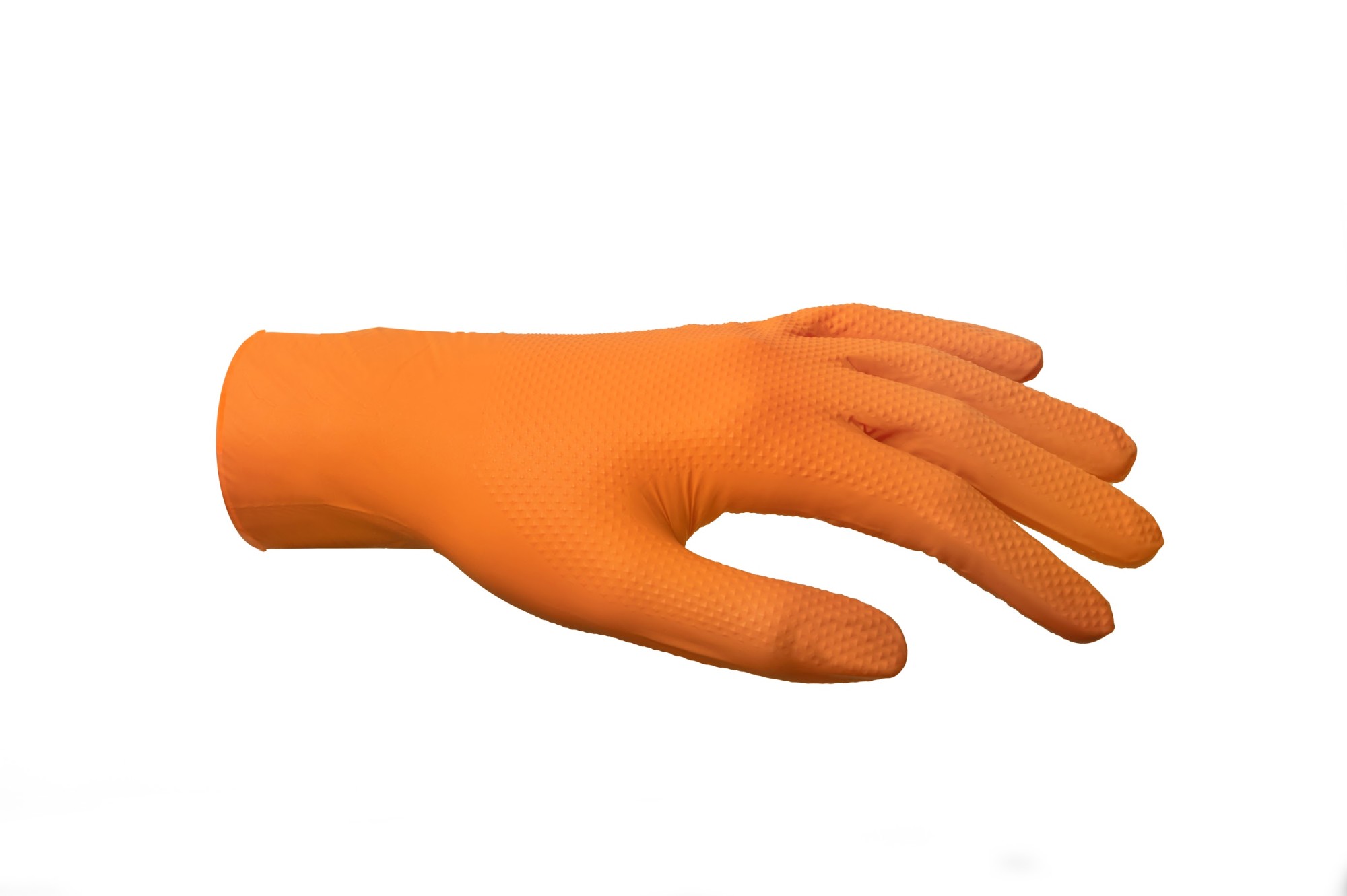 Chemicky odolná nitrilová rukavice Brela Pro Care CDC Grip Nitril - XL (oranžová)