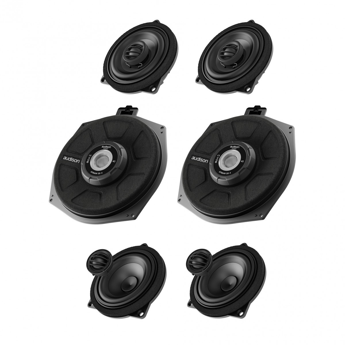 Kompletní ozvučení Audison do BMW 3 (E90, E91, E92, E93) s Hi-Fi Sound System