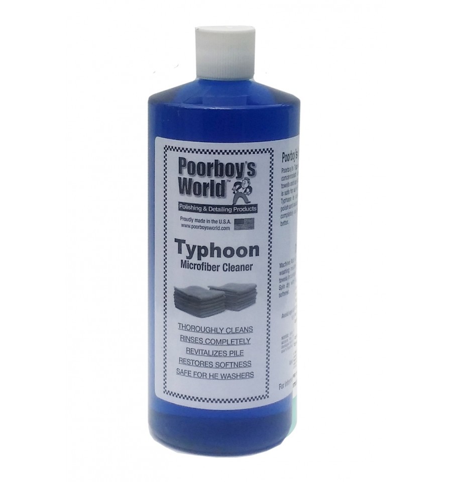 Prací prostředek pro utěrky Poorboy's Typhoon Microfiber Cleaner (946 ml)