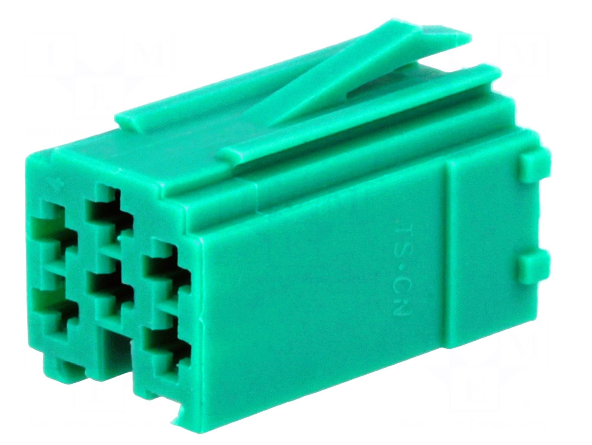 Zelený Mini ISO konektor 4carmedia 331441-2