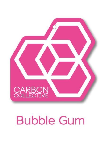Vůně do auta Carbon Collective Hanging Air Fresheners - Sweet Shop Collection - Bubblegum