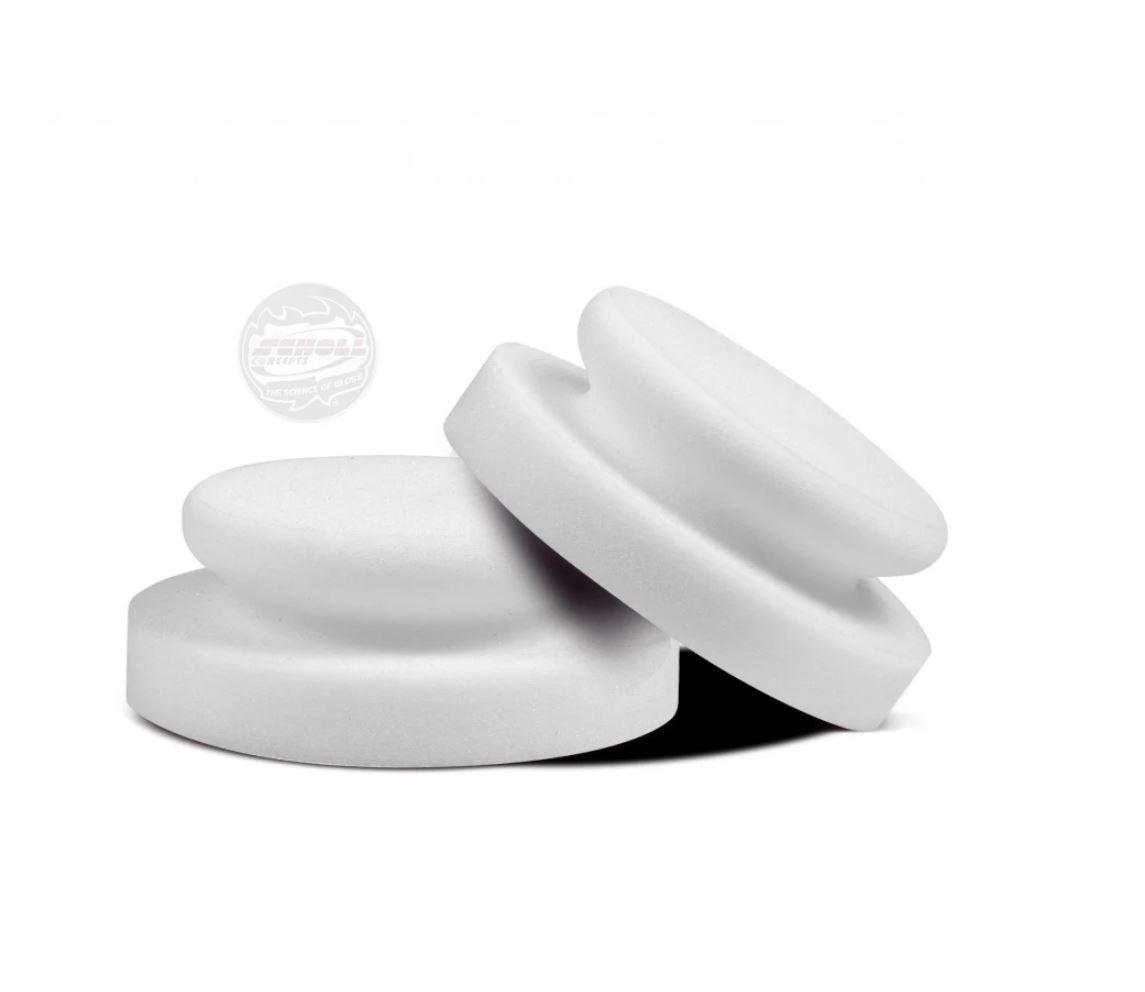 Lešticí puk Scholl Concepts HandPuck 130 x 50 mm White