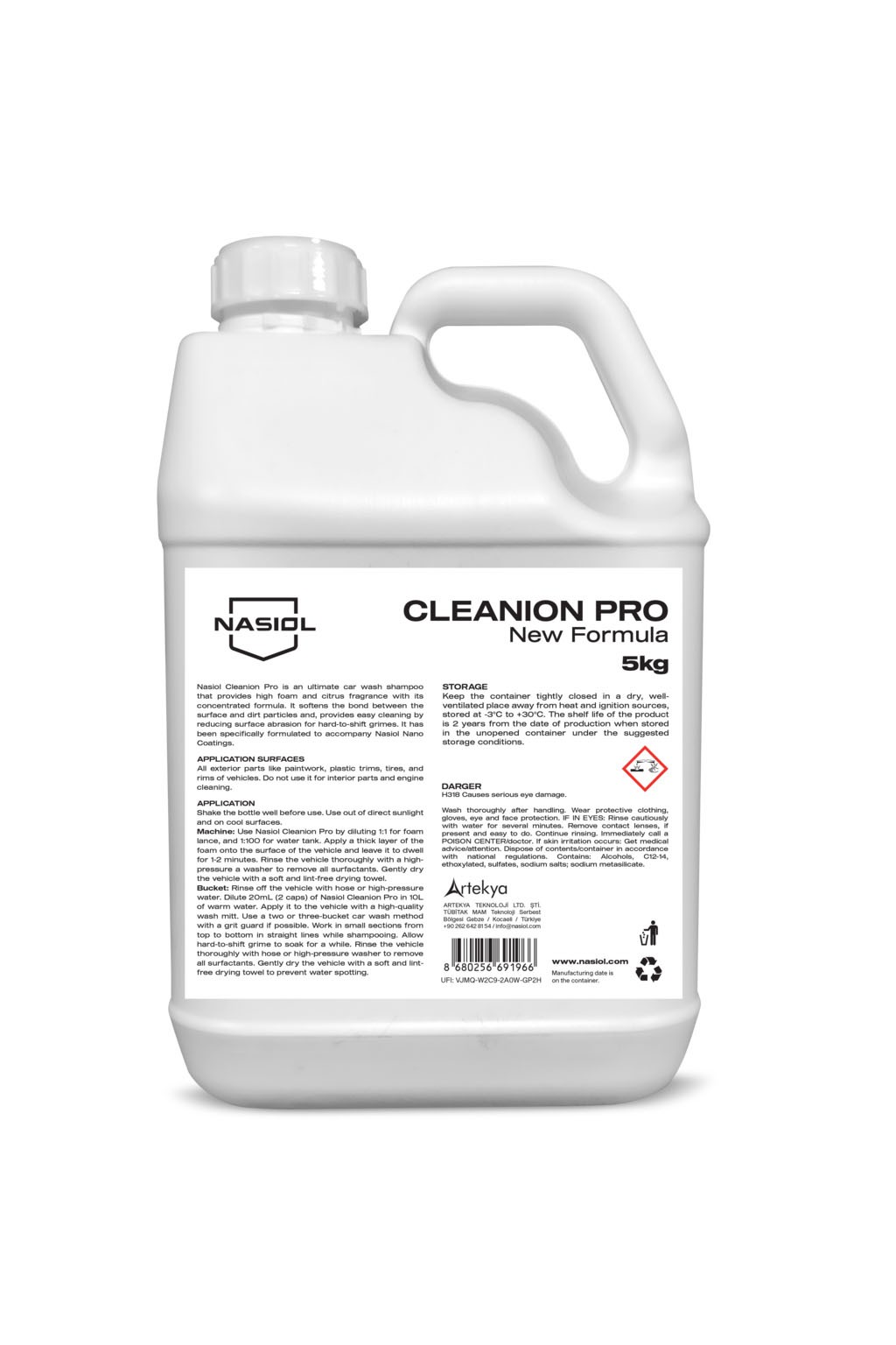 Autošampon Nasiol CLEANION PRO-L (5 l)