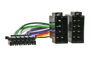 JVC 11 pin - ISO konektor
