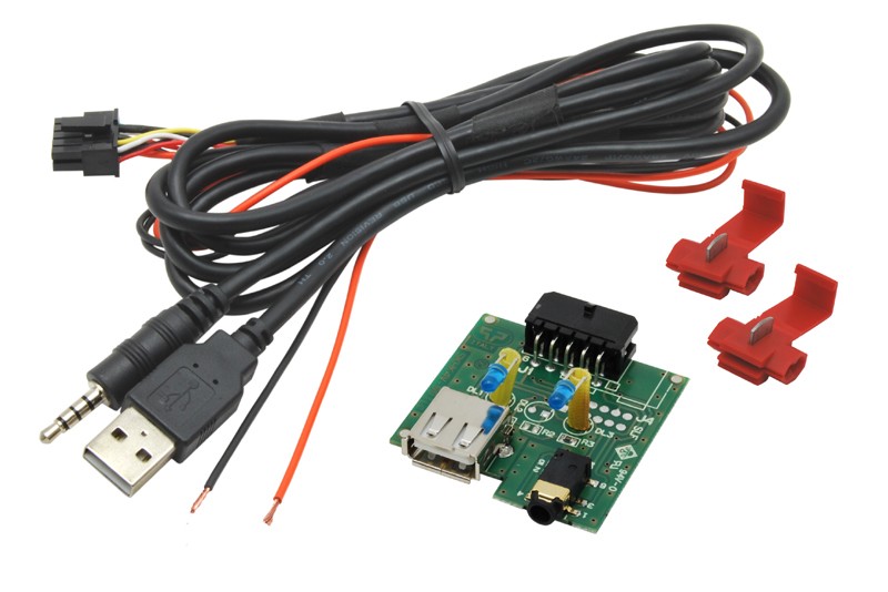 OEM USB / AUX adaptér pro konektor ve vozech HYUNDAI USB + JACK