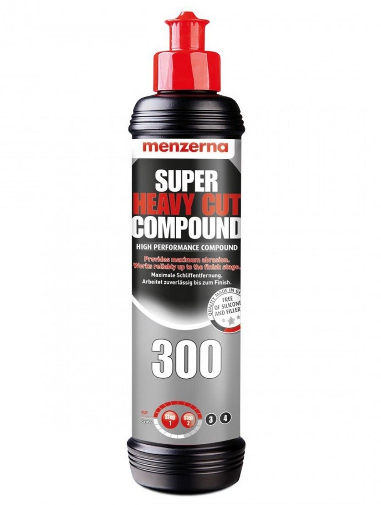 Menzerna Super Heavy Cut Compound 300 silná leštící pasta 250 ml