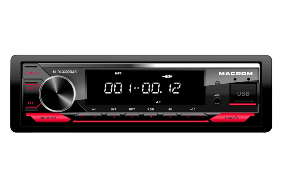 Autorádio Macrom M-DL3300DAB