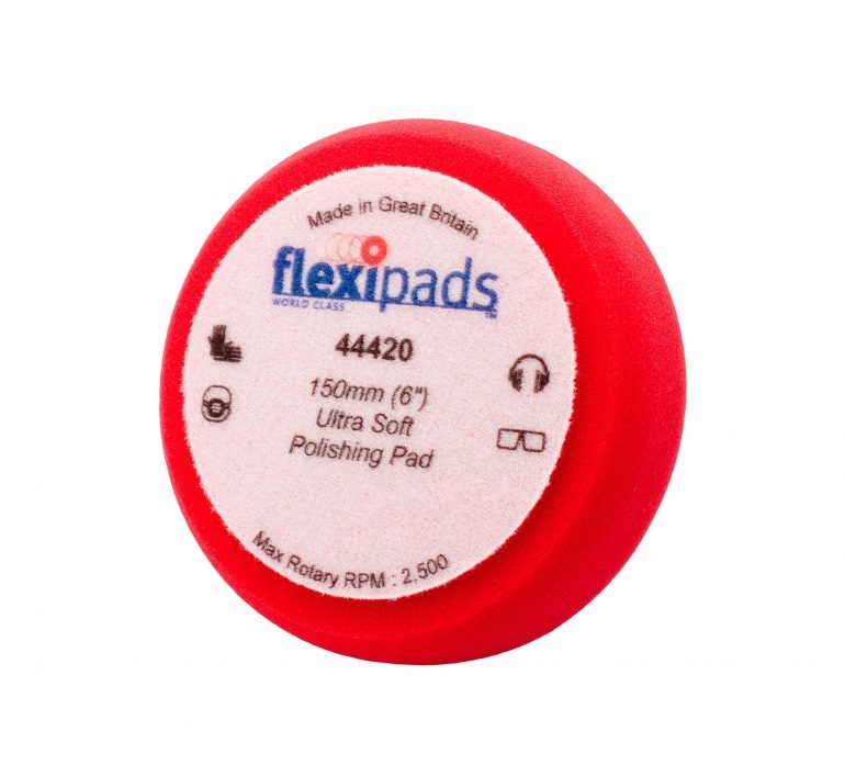 Lešticí kotouč Flexipads Red Ultra Soft Polishing Grip 150 x 50