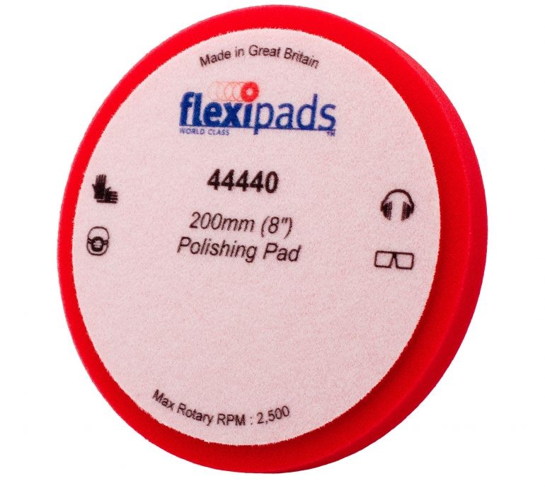 Lešticí kotouč Flexipads Red Ultra Soft Polishing Grip 200 x 30