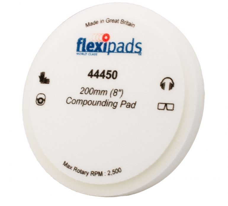 Lešticí kotouč Flexipads White Compounding Grip 200 x 30