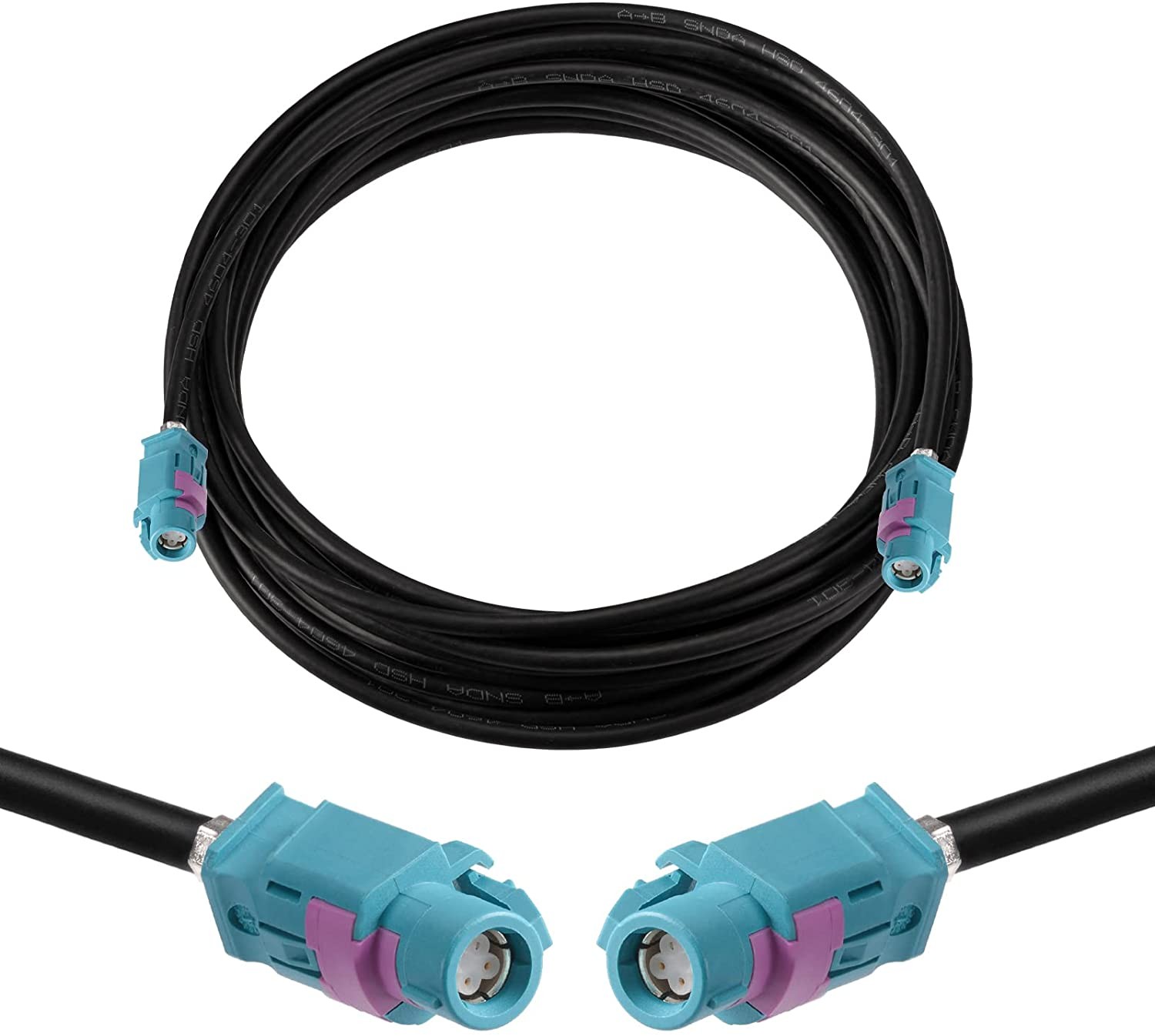 Prodlužovací kabel 4carmedia FAKRA-HSD-M/M
