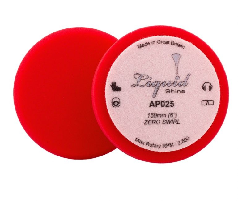Lešticí kotouč Flexipads Zero Swirl Foam Pad Red (Set of 2) 150