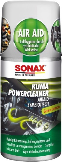 Sonax čistič klimatizací proti zápachu AirAid Green Lemon - 100 ml