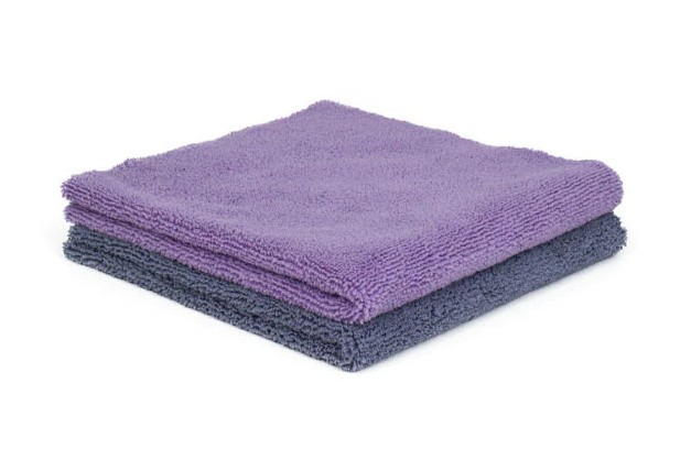 Mikrovláknová utěrka Purestar Two Face Buffing Towel Purple/Gray