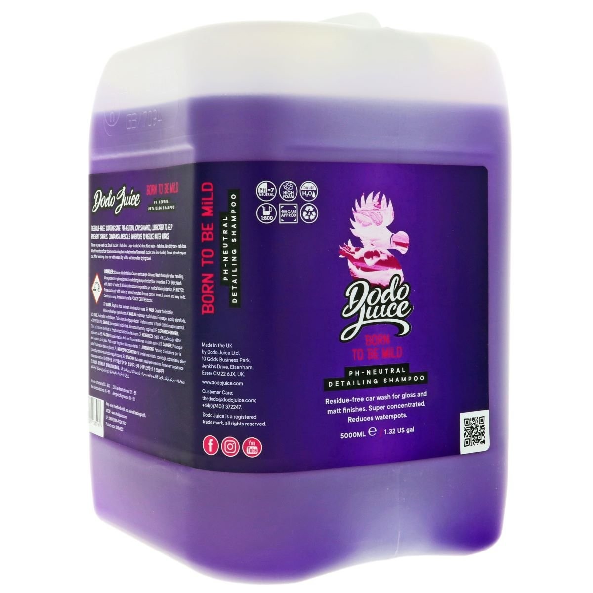 Dodo Juice Born to be Mild Maintenance Shampoo 5L autošampon