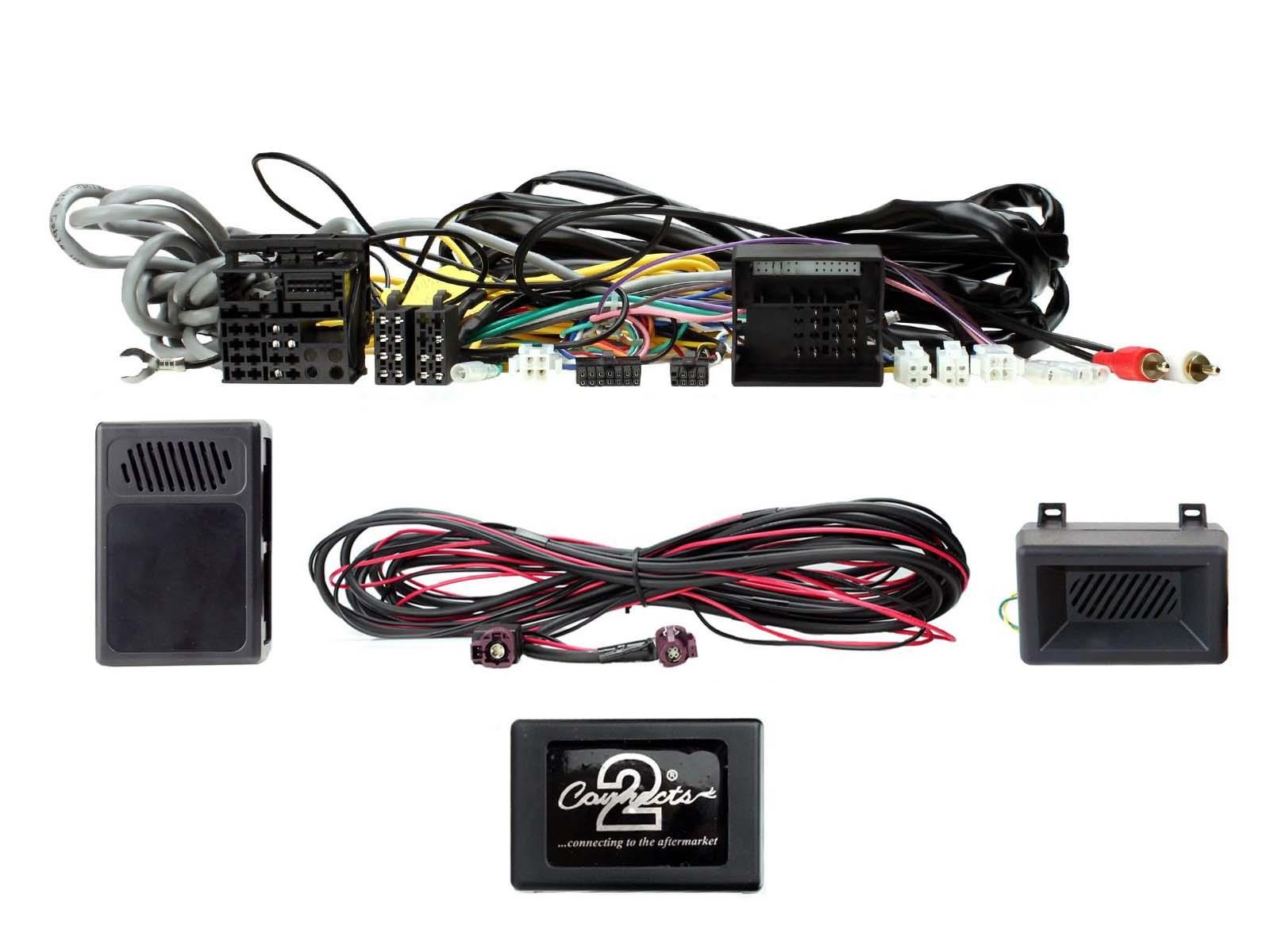 Adaptér ovládání tlačítek na volantu BMW 1 / 2 / 3 / 4 s akt. audio systémem Connects2 CTSBM015.2