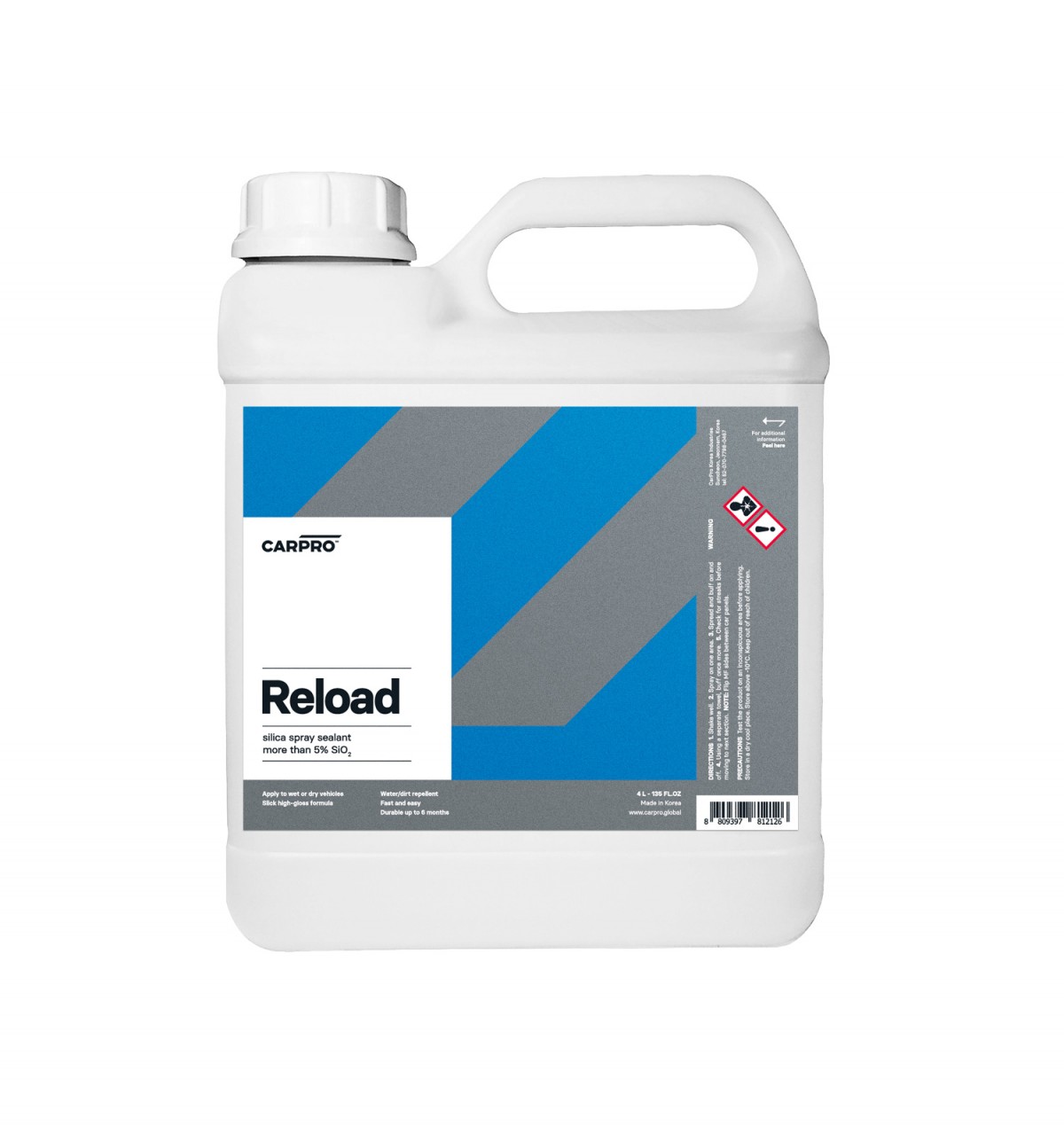 Detailer s keramikou CarPro Reload (4000 ml)