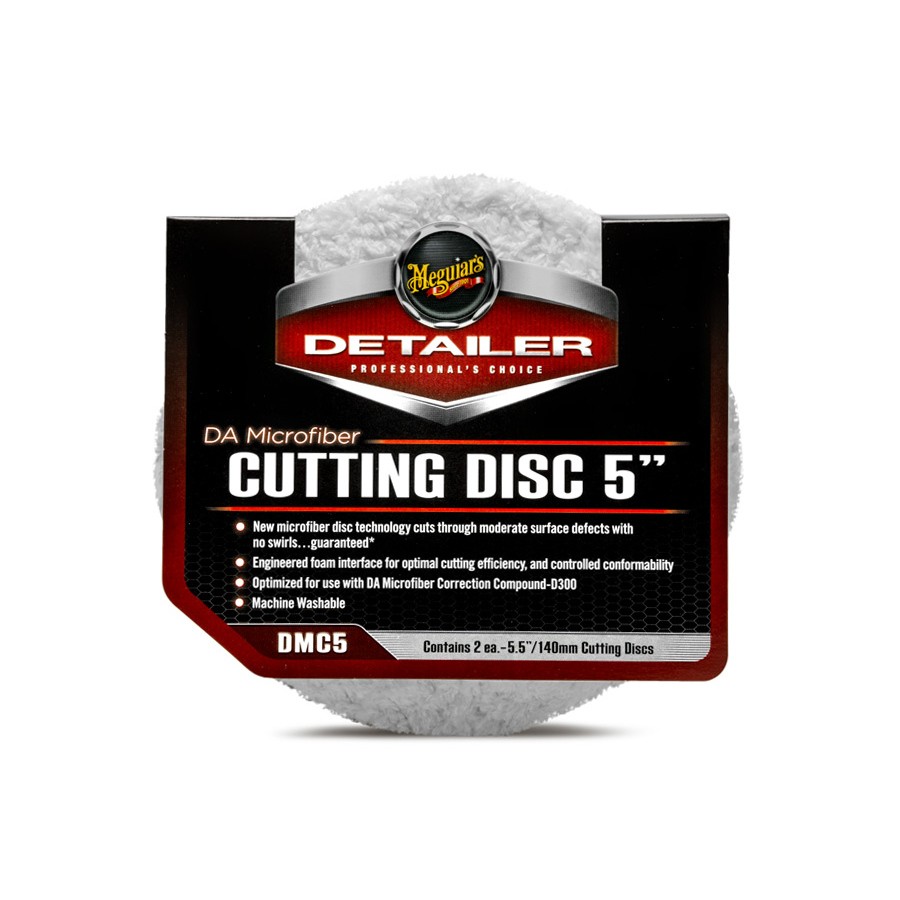 Meguiar's DA Microfiber Cutting Disc 5" - lešticí mikrovláknový kotouč (2 kusy) DMC5