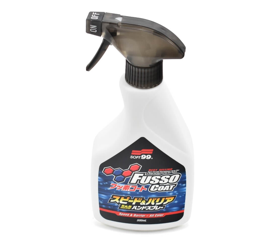 Vosk ve spreji Soft99 Fusso Coat Speed & Barrier Hand Spray Up to 180 days (500 ml)