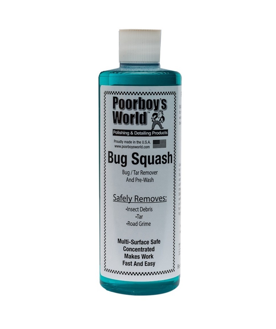 Odstraňovač hmyzu a téru Poorboy's Bug Squash (473 ml)