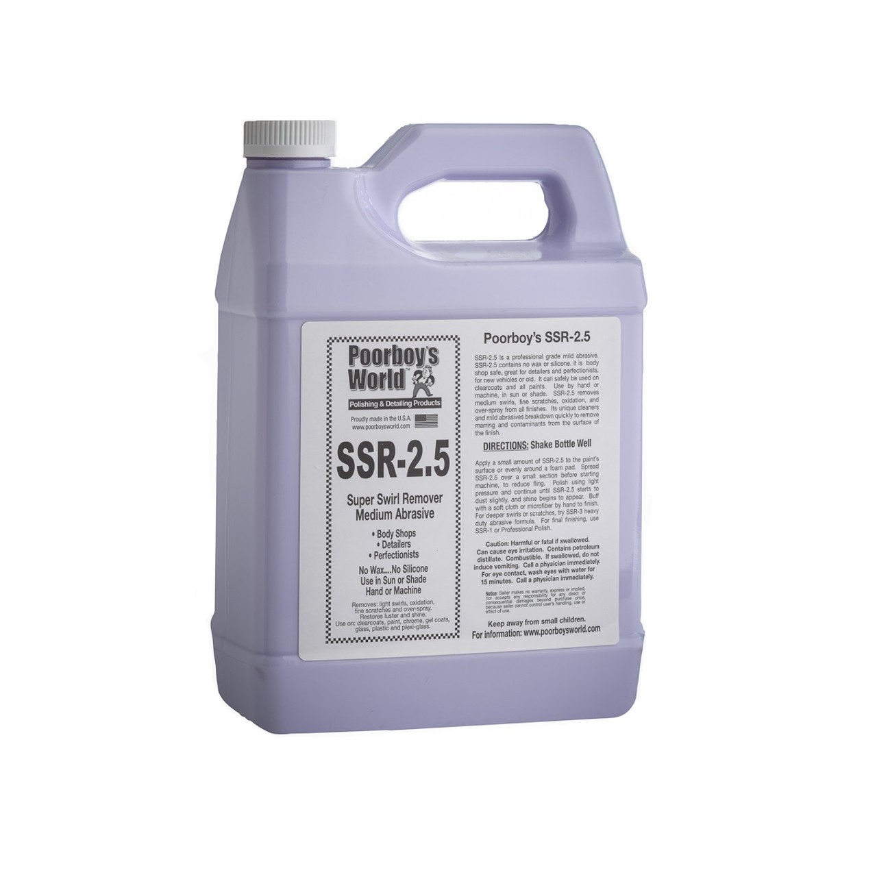 POORBOYS SUPER SWIRL REMOVER SSR 2.5
