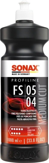 Sonax Profiline brusná pasta 5/4 - středně hrubá - bez silikonu - 1000 ml