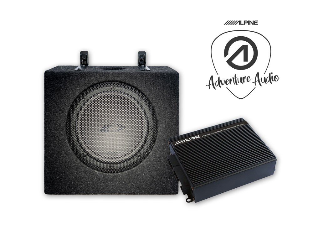 Set subwoofer + zesilovač Alpine SPC-D84AT6-R pro Volkswagen Transporter T6