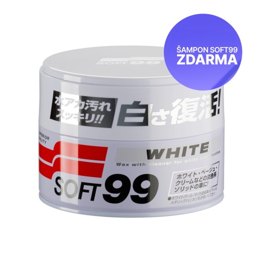 Soft99 bijeli vosak (350 g)