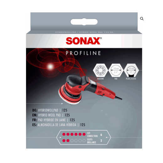 Sonax Hybrid Woll Pad 125