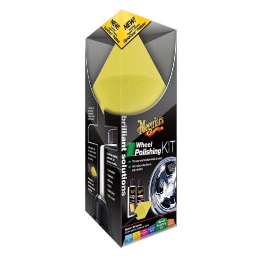 Meguiars brilliant solutions wheel polishing kit