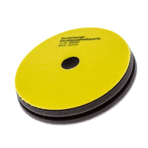 Lešticí kotouč Koch Chemie Fine Cut Pad, žlutý 150 x 23 mm