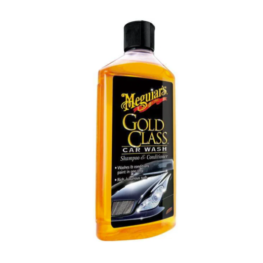 Extra hustý autošampon Meguiar's Gold Class Car Wash Shampoo & Conditioner (473 ml)