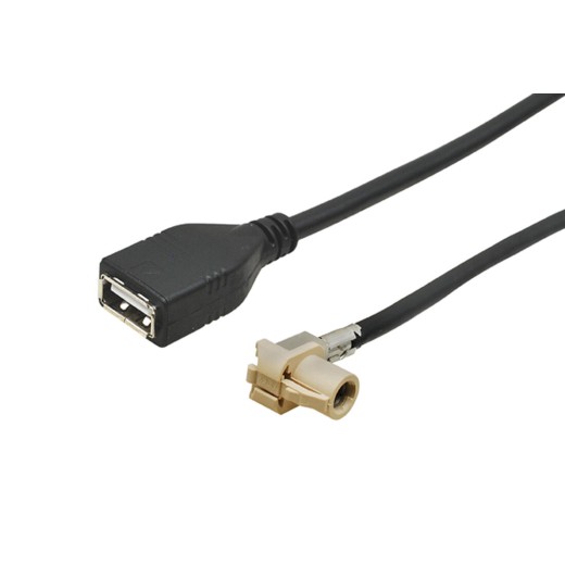 Prodlužovací kabel 4carmedia FAKRA-HSD-USB-F