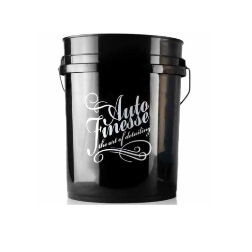 Detailing bucket with protective insert Auto Finesse Black Detailing Bucket