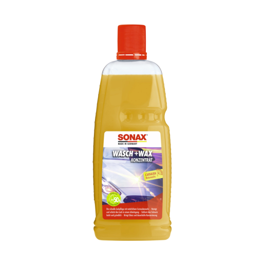 Autošampon s voskem Sonax Wasch+Wax (1 l)