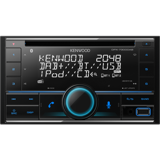 Radio auto 2DIN Kenwood DPX-7300DAB