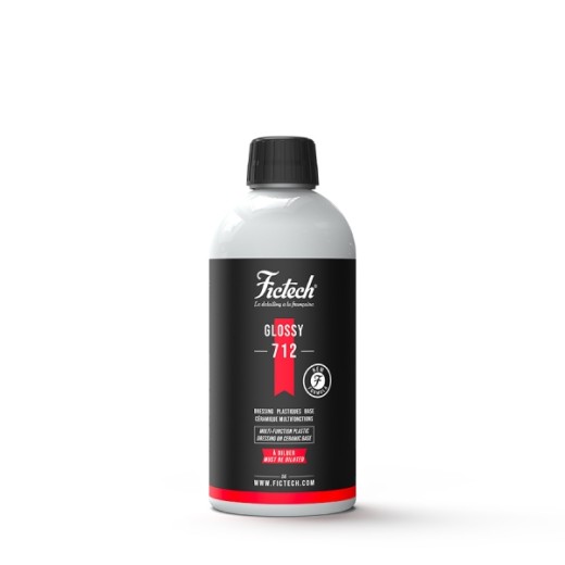 Revitalizer and protection of unpainted plastics Fictech Glossy (500 ml)