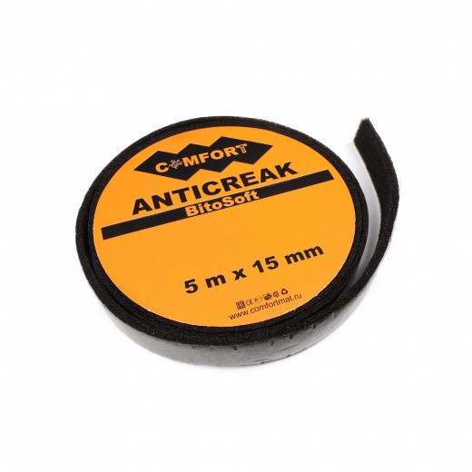 Sealing tape Comfortmat Bitosoft Anticreak (5 mx 15 mm)