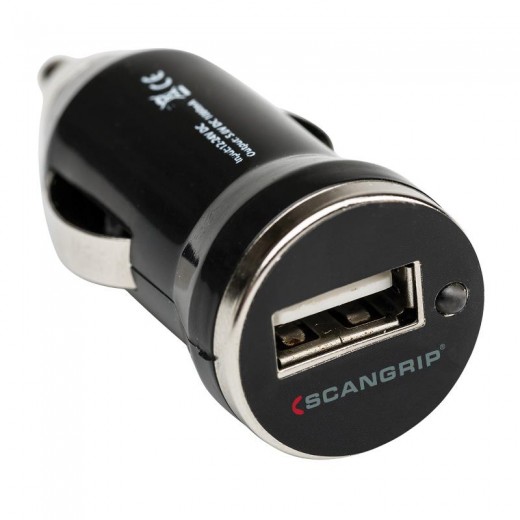 Charger for lights Scangrip Car Adapter 5V