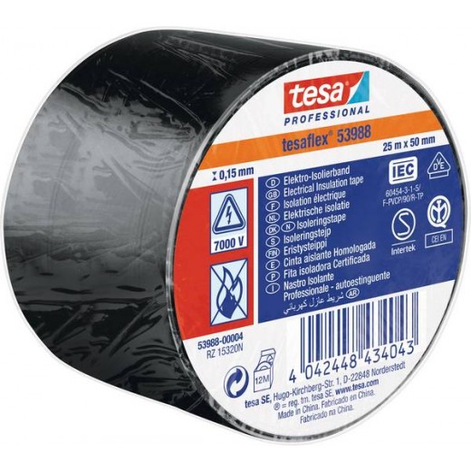 Izolační páska Tesa 53988 PVC 50/25 černá