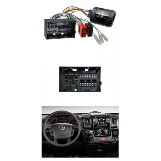 adaptér pro ovládání na volantu Fiat Ducato  / Citroen Jumper / Peugeot Boxer
