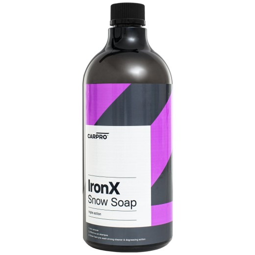 Autošampon odstraňující polétavou rez CarPro IronX Snow Soap (1 l)