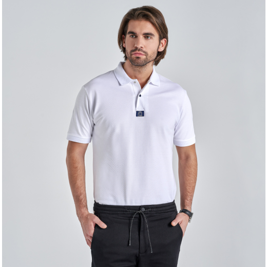 Pánské polo tričko Gyeon Polo White S