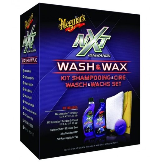 Meguiars nxt wash & wax kit