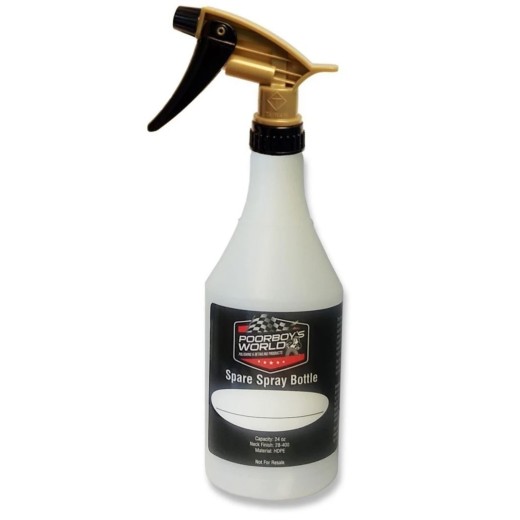 Poorboy's Spray Bottle 710ml + Chemical Resistant Sprayer