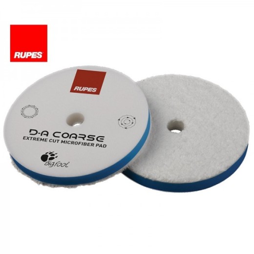 RUPES DA Coarse Microfiber Extreme Cut Pad 150/160 mm - Extra abrasive microfiber DA pad