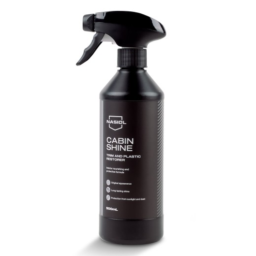 Nasiol CABINSHINE detergent și protector pentru plastic (500 ml)