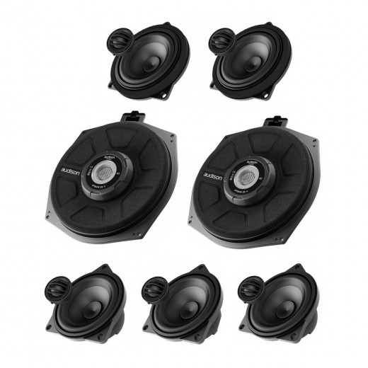 Complete Audison sound system for BMW 2 (F22, F23) with Hi-Fi Sound System
